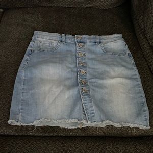 Jean skirt